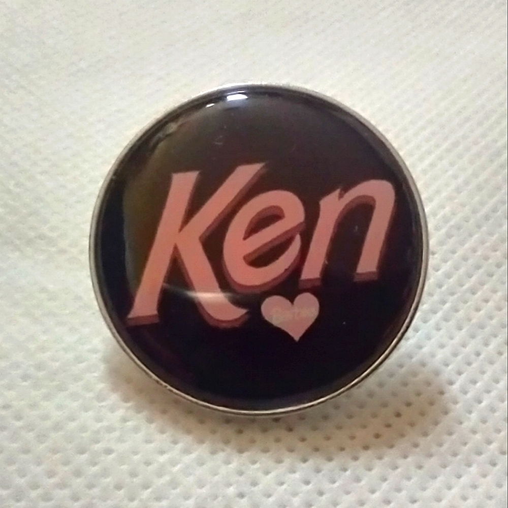🧁 3/$30 I'm Just Ken Barbie Friend Pin NEW